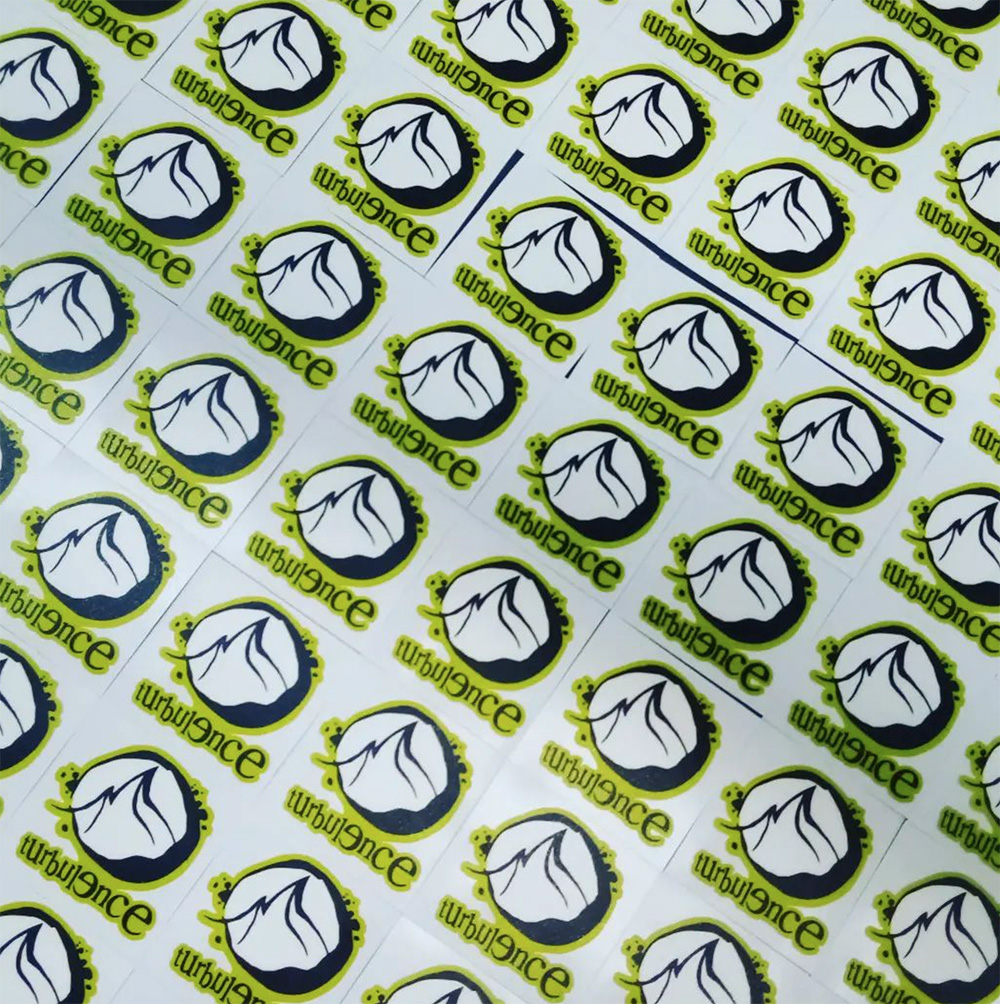 Planche de stickers, autocollants en planches découpés à la forme 74 Haute Savoi