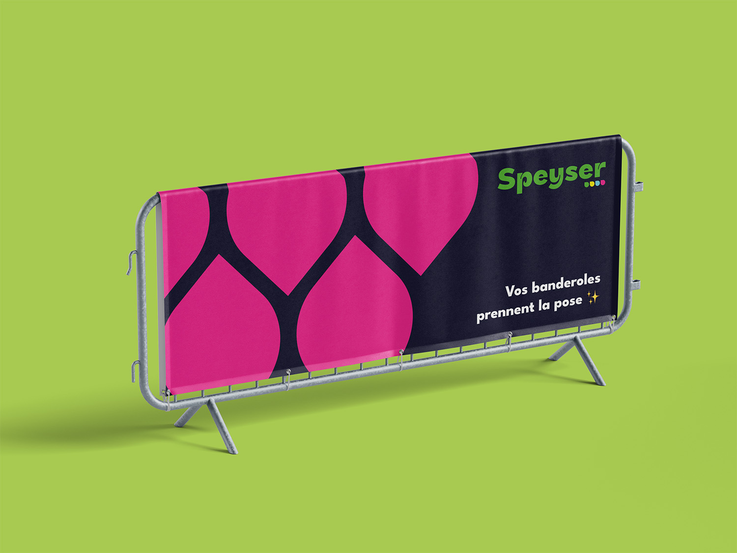 Banderole événementielle festival marché 74 Haute-Savoie Annemasse