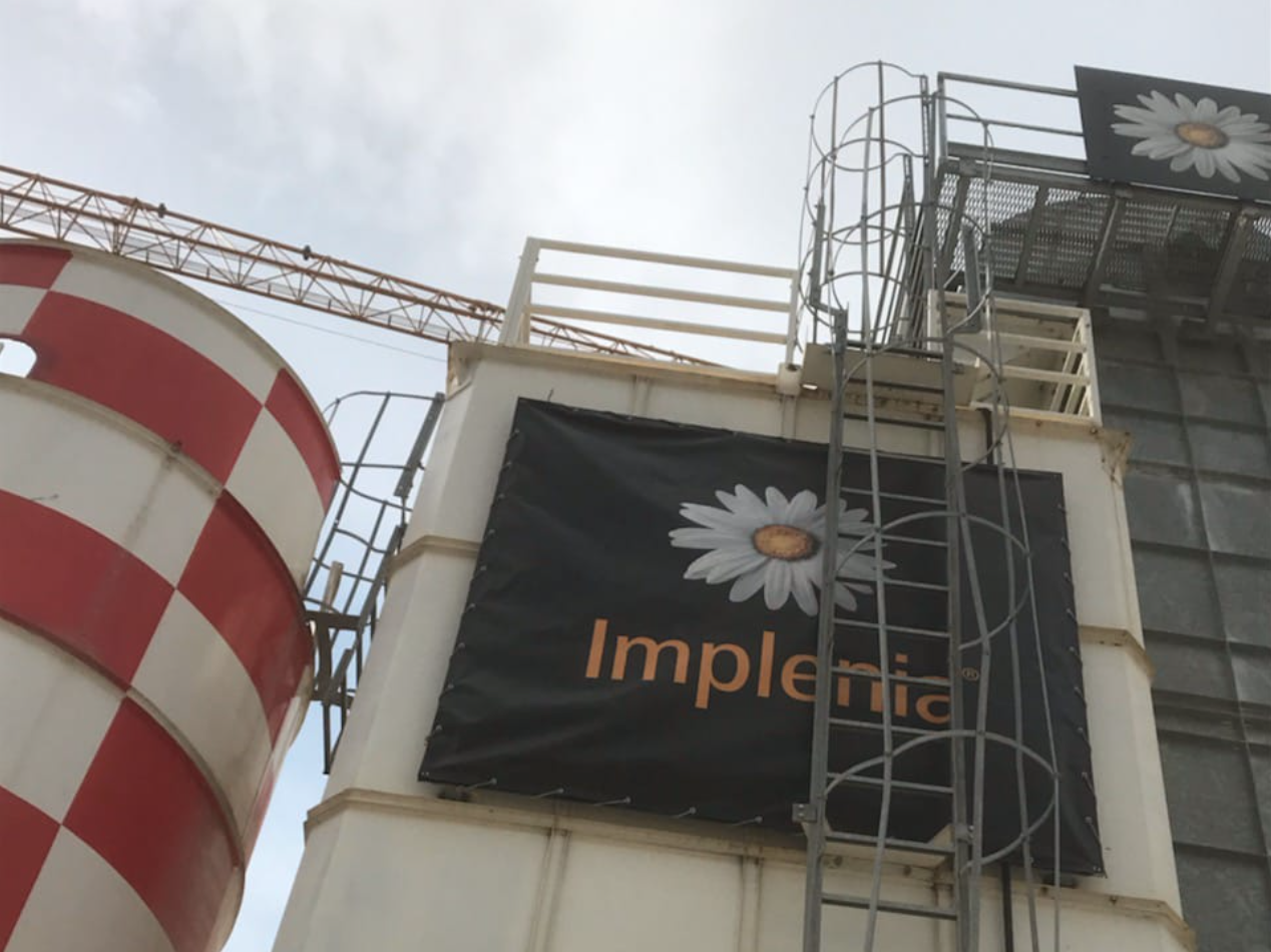 Banderole enseigne entrepôt 74 Haute-Savoie Annemasse